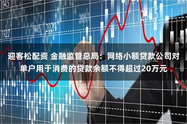 迎客松配资 金融监管总局：网络小额贷款公司对单户用于消费的贷款余额不得超过20万元