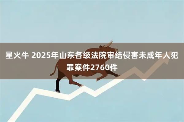 星火牛 2025年山东各级法院审结侵害未成年人犯罪案件2760件